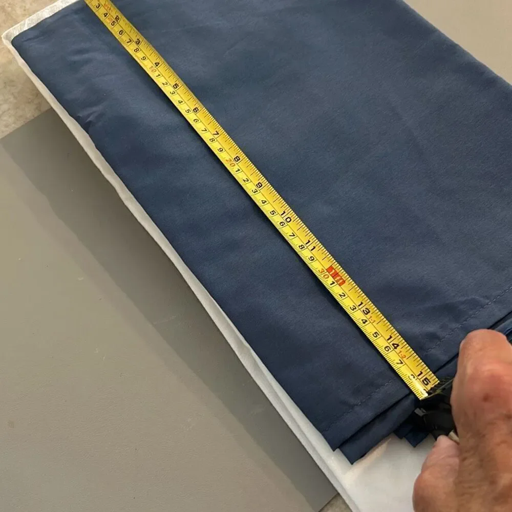 Madison Park Blue Bed Skirt NEW